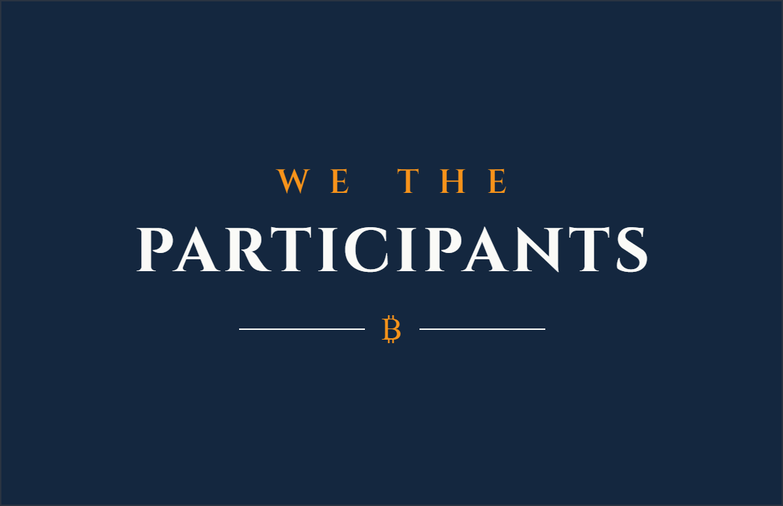 We the Participants